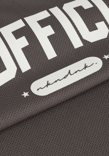 Donkergrijze NIK & NIK T-shirt OFFICIALS OVERSIZED T-SHIRT - large