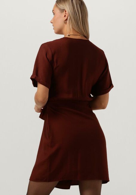 Bruine ANOTHER LABEL Mini jurk CIEL DRESS - large