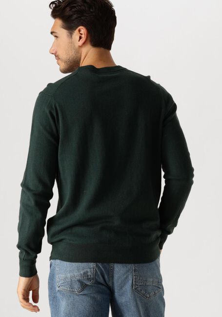 Groene LYLE & SCOTT Trui COTTON MERINO CREW NECK JUMPER - large