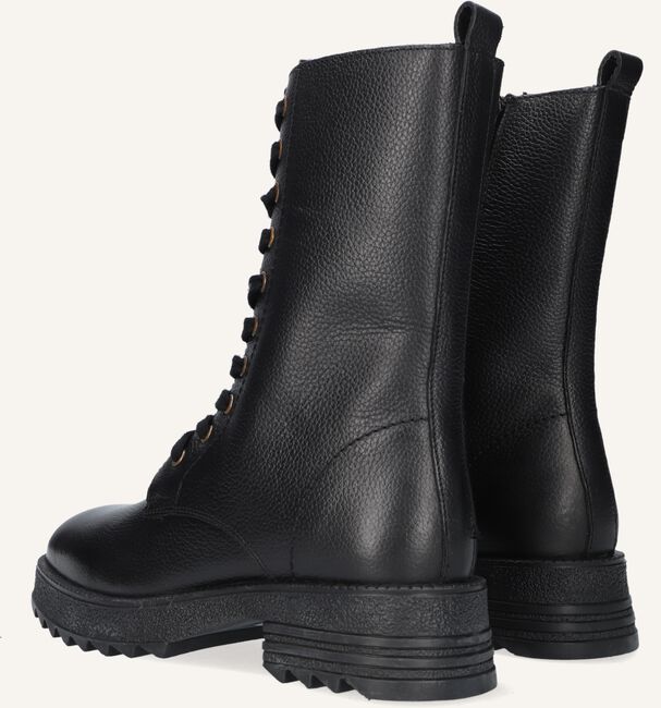 Zwarte WYSH Veterboots AMANDA Zwarte WYSH Veterboots AMANDA - large