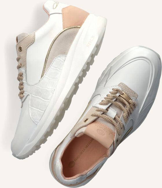 Witte FRED DE LA BRETONIERE Lage sneakers 101010219 Witte FRED DE LA BRETONIERE Lage sneakers 101010219 - large