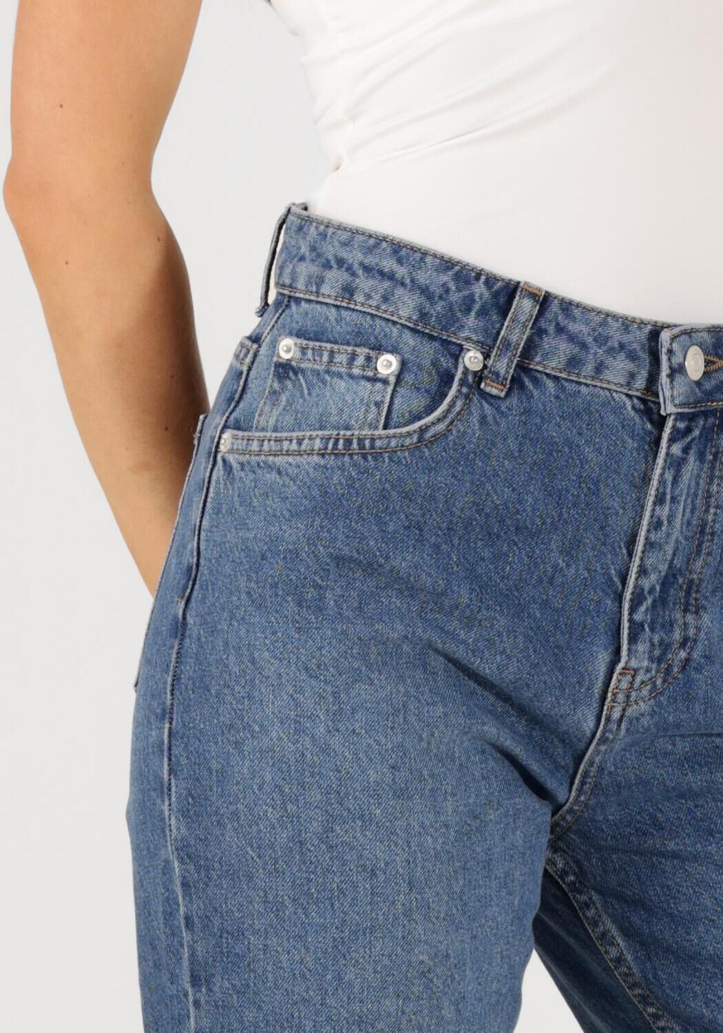 NEO NOIR Dames Jeans Simona D Pants Blauw