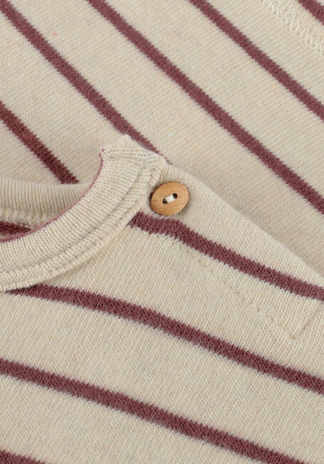 Beige PLAY UP Trui STRIPED JERSEY SWEATER NB - large