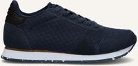 Blauwe WODEN Lage sneakers YDUN SUEDE MESH II - medium