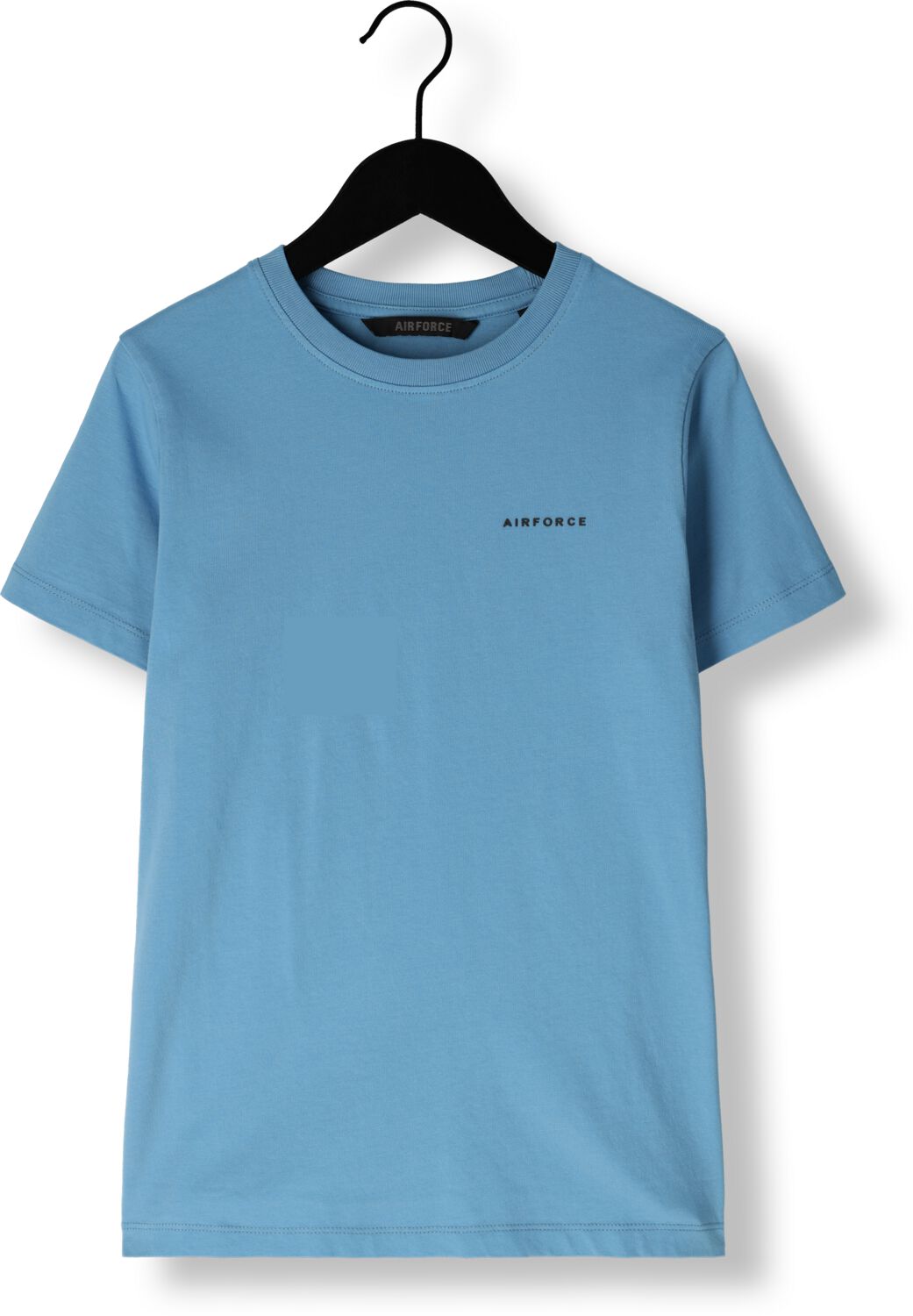 Airforce T-shirt blauw Jongens Biologisch katoen Ronde hals Effen 116