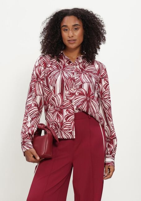Bordeaux POM AMSTERDAM Blouses MILA RIBBON RED - large