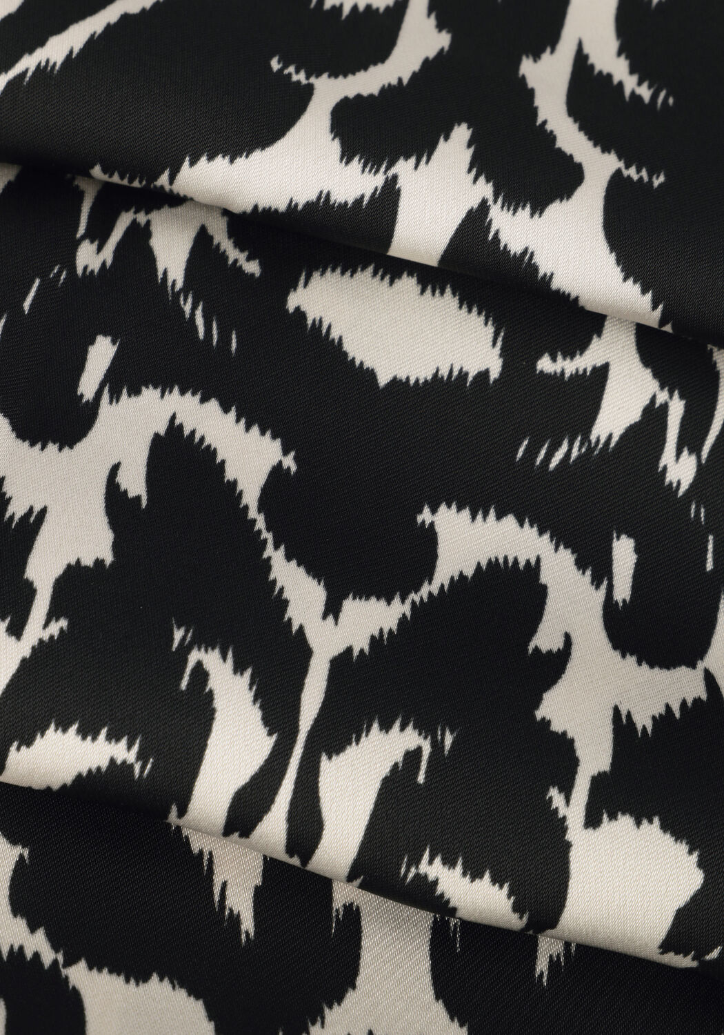 Zwarte NOTRE-V Midi jurk SATIN DRESS ONE - large