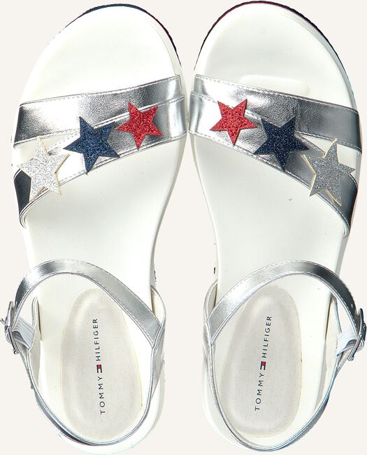 Zilveren TOMMY HILFIGER Platte sandalen PLATFORM SANDAL Zilveren TOMMY HILFIGER Platte sandalen PLATFORM SANDAL - large