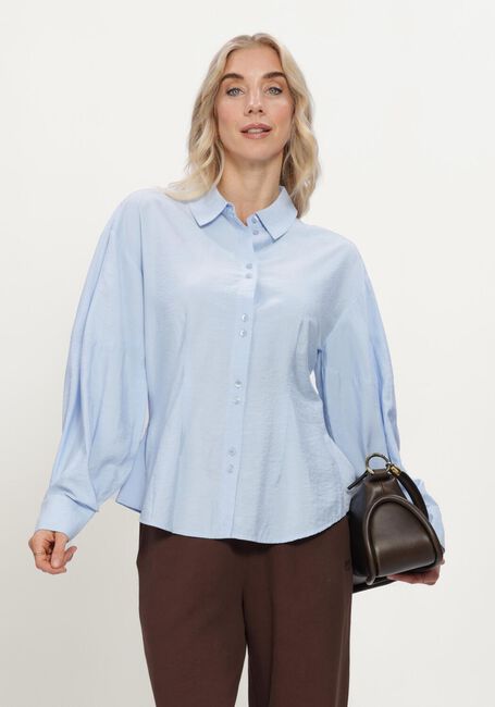 Blauwe MSCH COPENHAGEN Blouses MSCHSELMA SHIRT - large