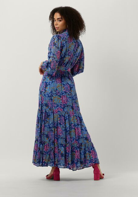 Blauwe SUNCOO Maxi jurk CENDRA - large