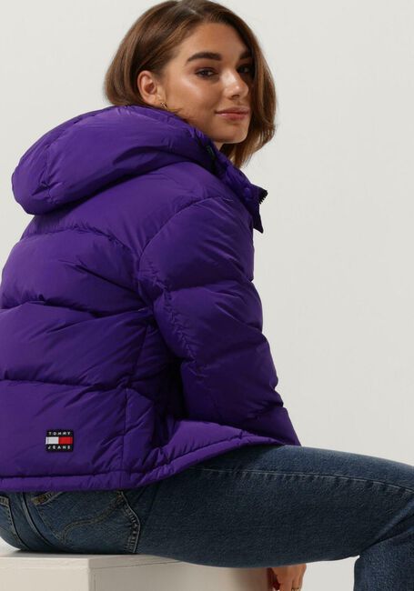 Paarse TOMMY JEANS Gewatteerde jas TJW ALASKA PUFFER - large