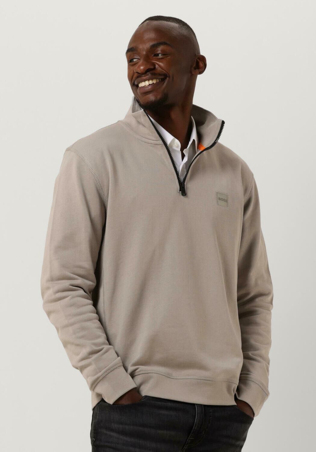 Boss pullover heren sales