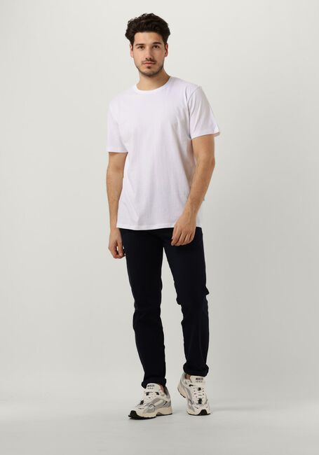 Witte SELECTED HOMME T-shirt SLHASPEN SS O-NECK TEE - large