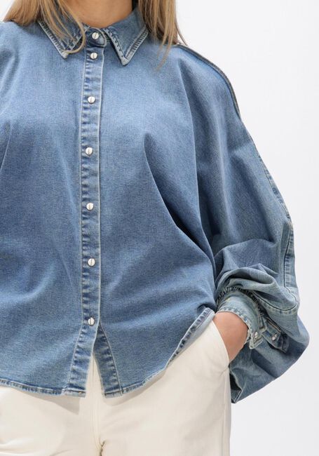 Blauwe JANICE Blouses STONE 786 - large