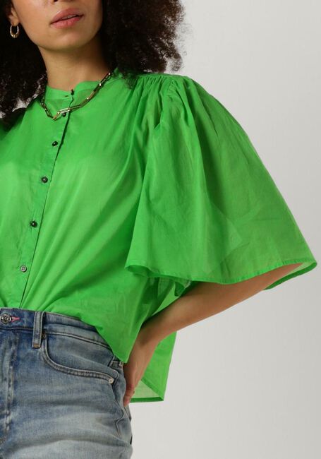 Groene SCOTCH & SODA Blouses FLUTTER SLEVE SHIRT - large