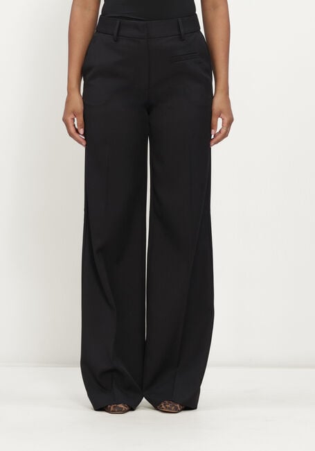 Zwarte HAUTE L'AMITI&Eacute; Pantalon PREMIERE PLAIN TALL PANT - large