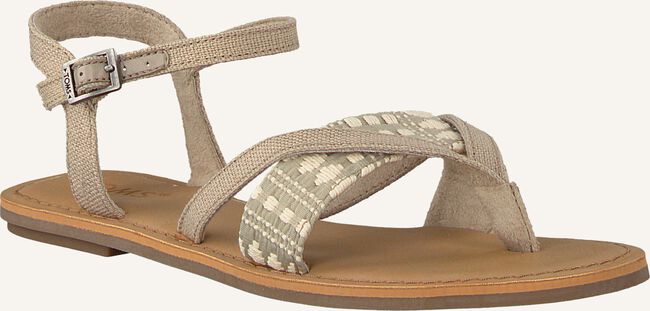 Beige TOMS Platte sandalen WM LEXIE SAND Beige TOMS Platte sandalen WM LEXIE SAND - large