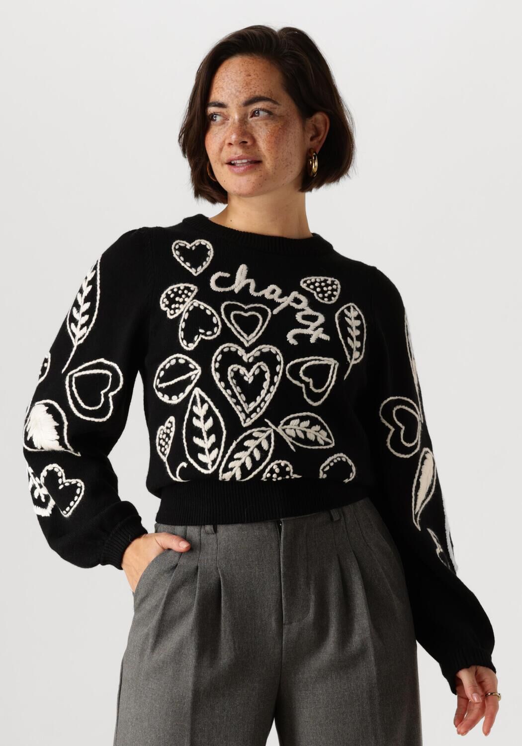 FABIENNE CHAPOT Dames Truien & Vesten Vesper Pullover Zwart