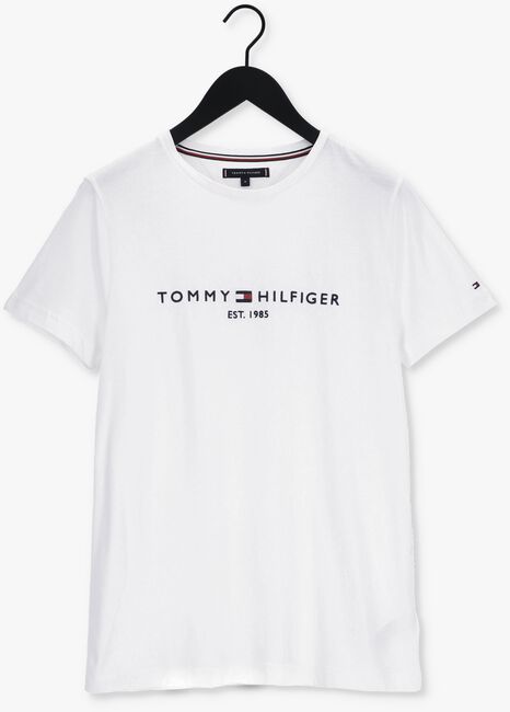 Witte TOMMY HILFIGER T-shirt TOMMY LOGO TEE - large