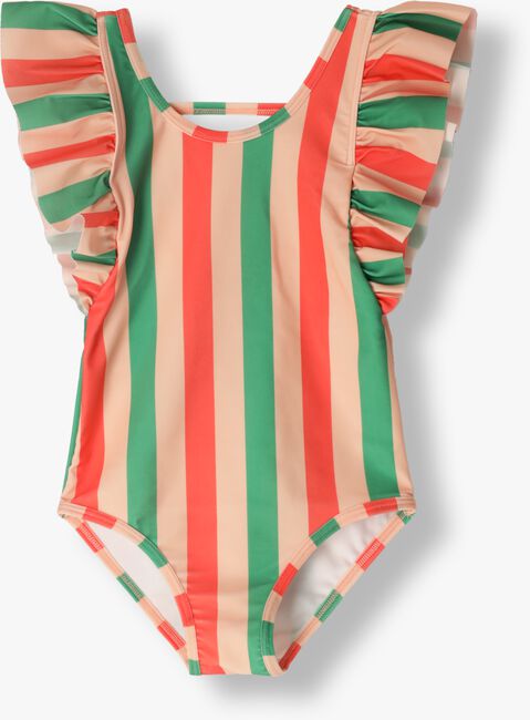 Multi Sproet & Sprout  SWIMSUIT RUFFLE STRIPE PRINT - large