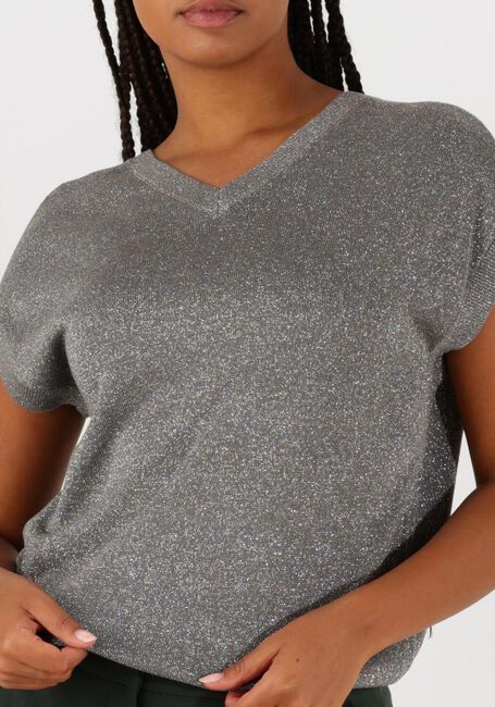 Zilveren BEAUMONT T-shirt DION PULLOVER - large