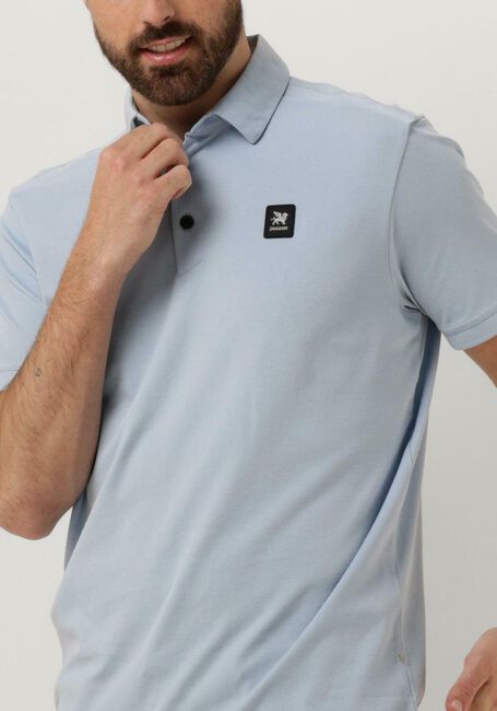 Blauwe VANGUARD Polo SHORT SLEEVE POLO RASCHEL INTERLOCK - large