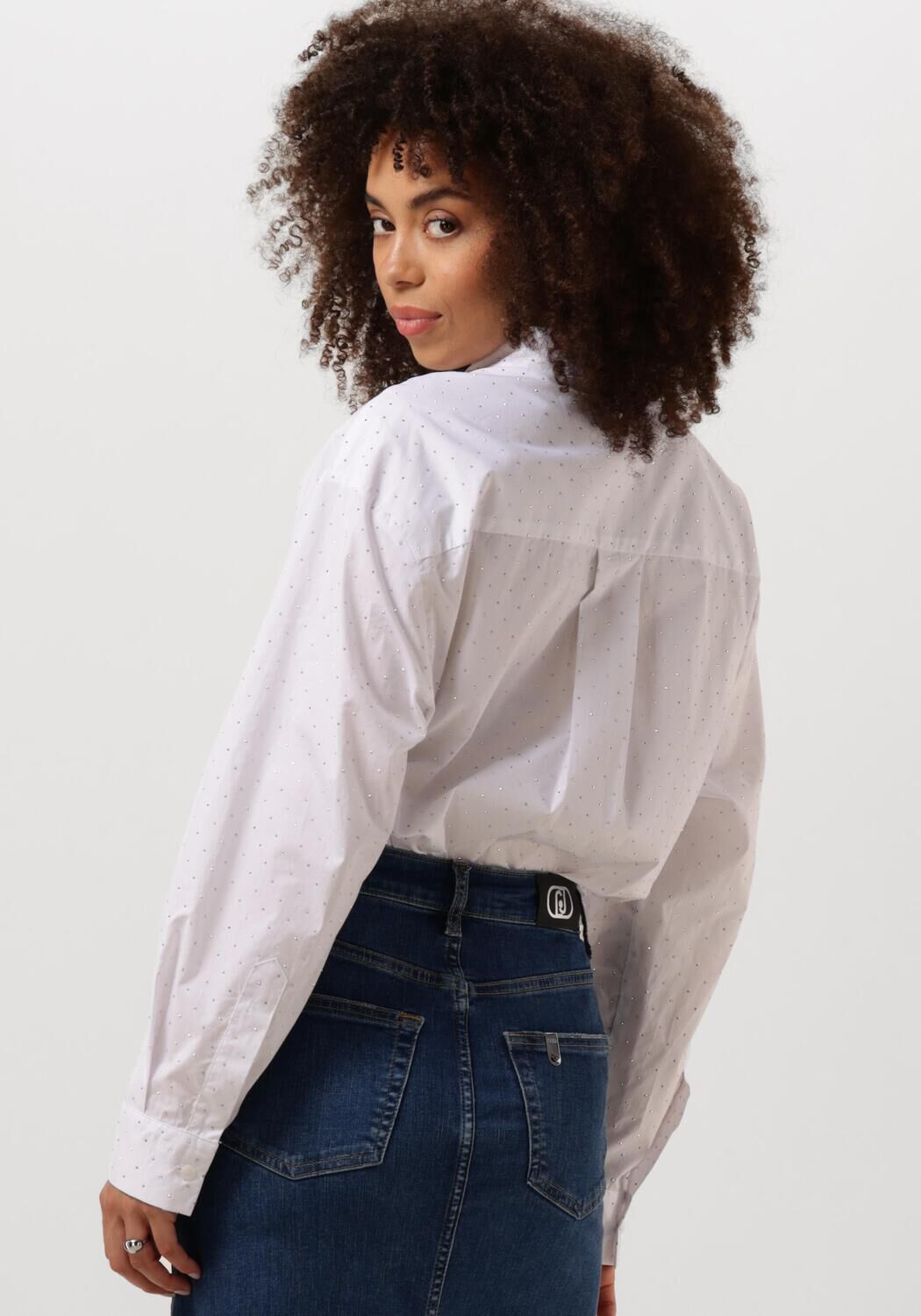 LIU JO Dames Blouses Camicia Over Wit