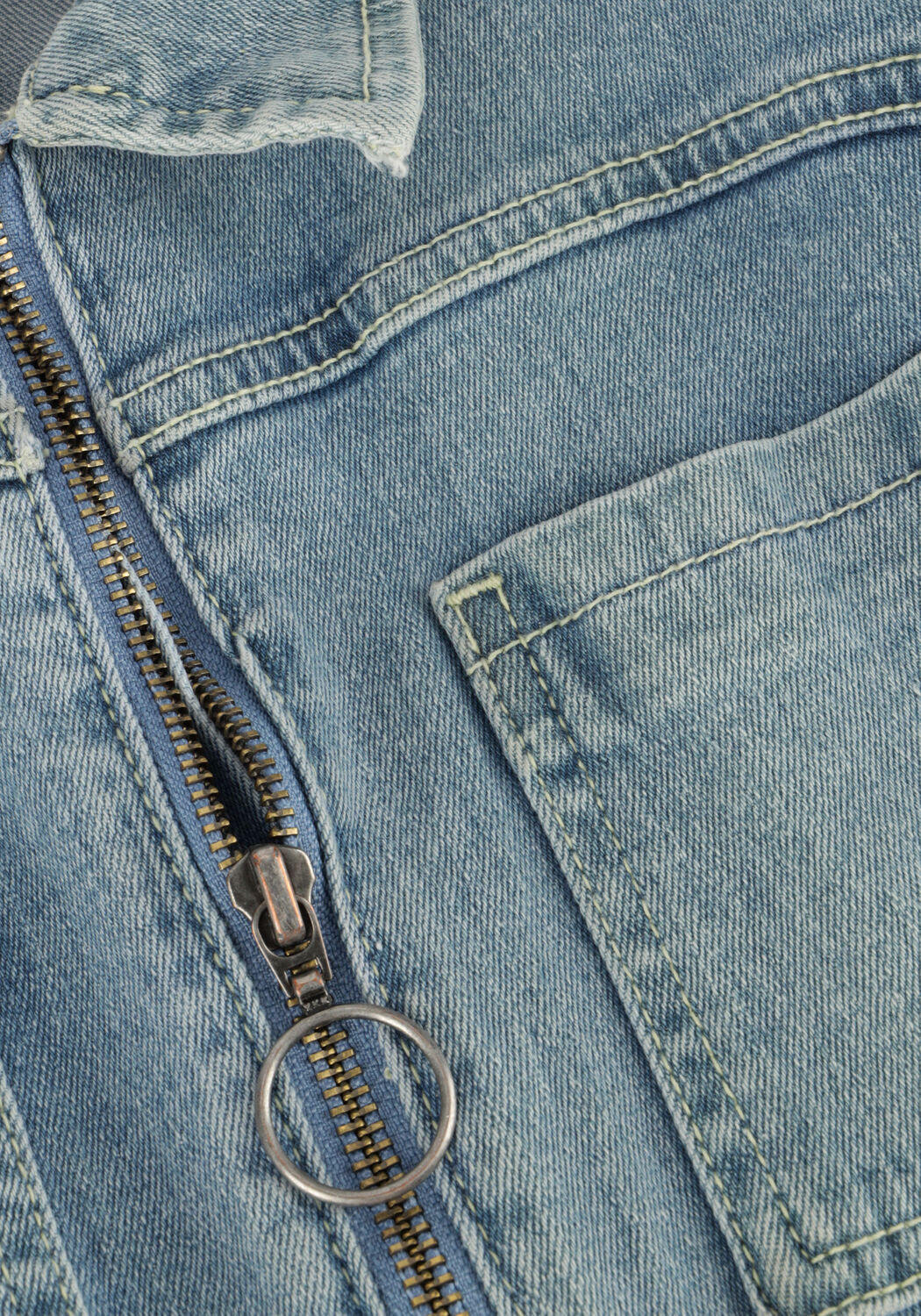 INDIAN BLUE JEANS Meisjes Jumpsuits Denim Jumpsuit Blauw