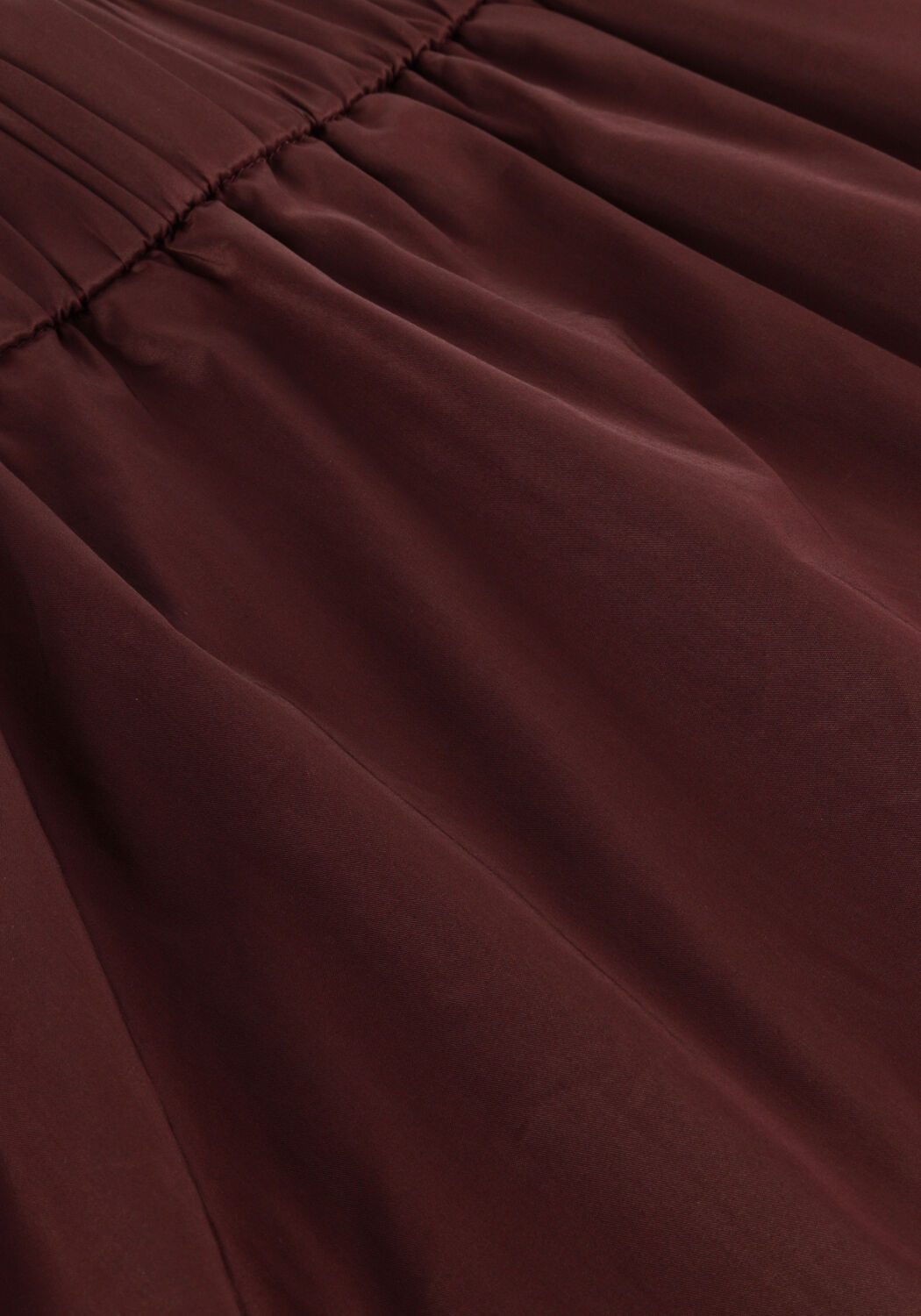 Bordeaux NEO NOIR Midirok YARA POPLIN SKIRT - large