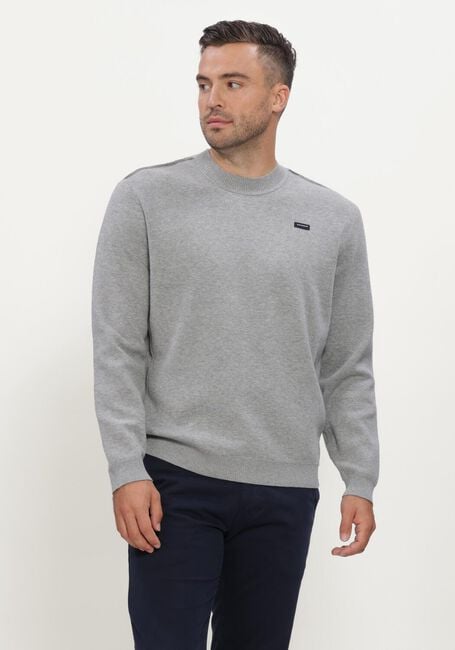 Lichtgrijze BLUE INDUSTRY Trui KNITWEAR - large