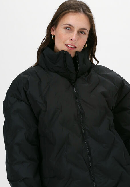 Zwarte RIANNE MEIJER x NA-KD Gewatteerde jas PADDED ZIP JACKET - large
