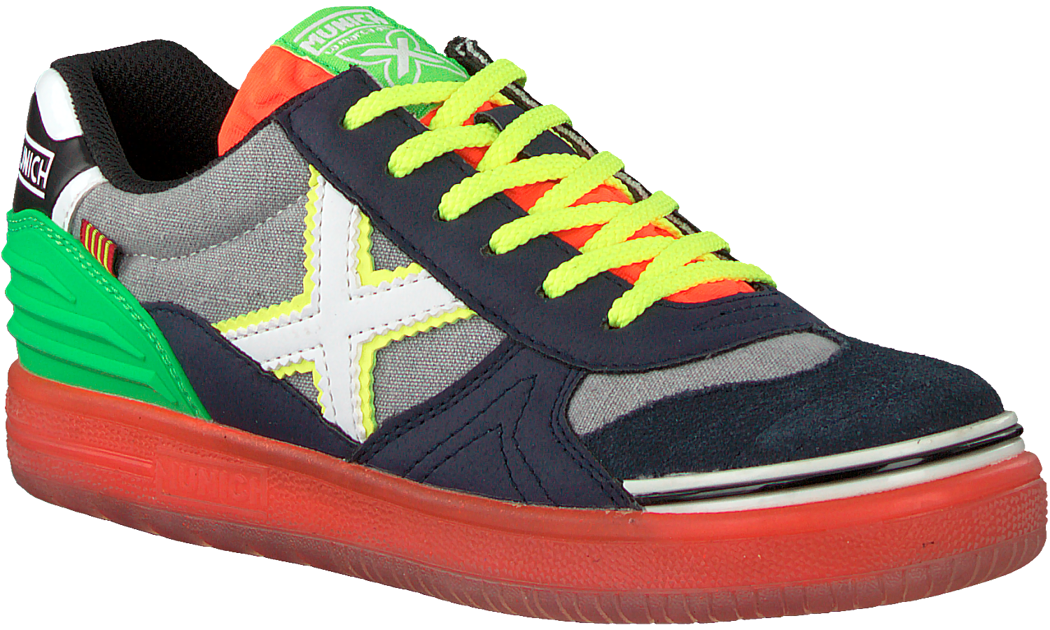 Black MUNICH Sneakers G3 KID VELCRO | Omoda