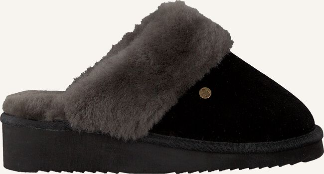 Zwarte WARMBAT Pantoffels ALICE Zwarte WARMBAT Pantoffels ALICE - large