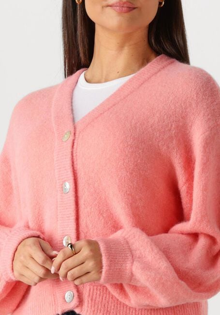 Roze MSCH COPENHAGEN Vest MSCHPETRINELLE HOPE CARDIGAN - large