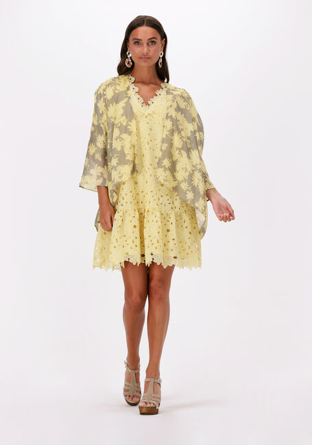 Gele OTTOD'AME Kimono CAMICIA TC4668 - large