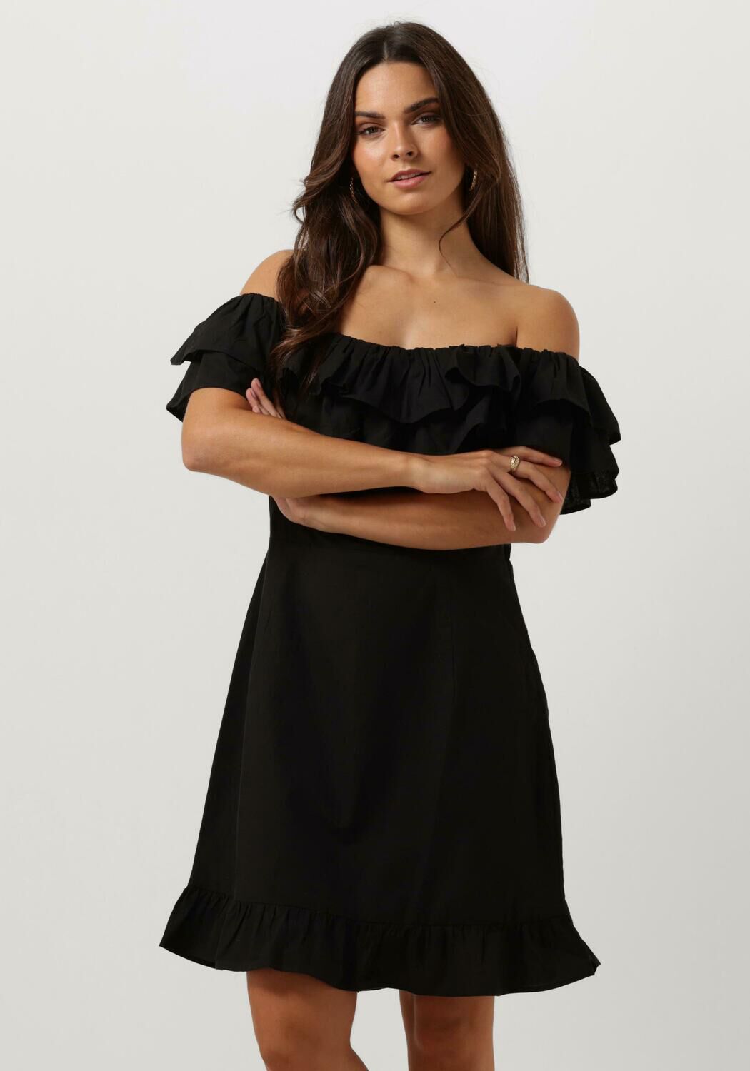 NOTRE-V Dames Jurken X Florine Donna Dress Zwart