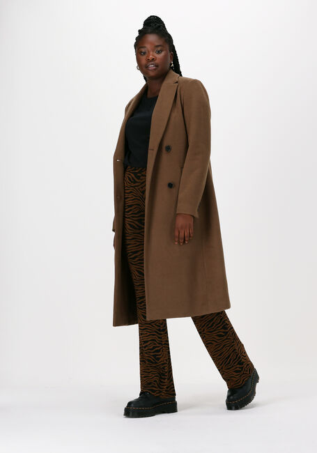Bruine MODSTRÖM Mantel ODELIA LONG COAT - large
