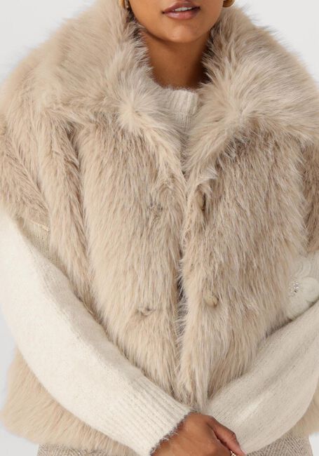 Beige NUKUS Gilet LOUA GILET - large