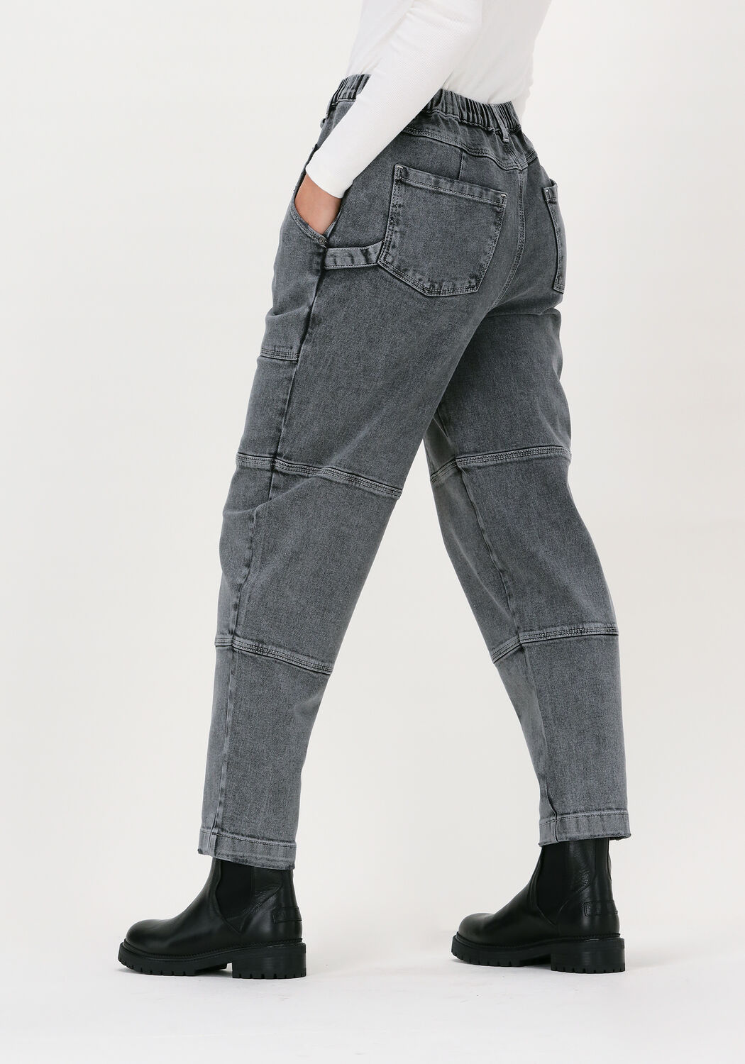 grijze set mom jeans 74032