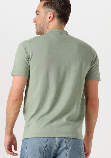 Groene DSTREZZED Polo DORIAN ZIP POLO - large