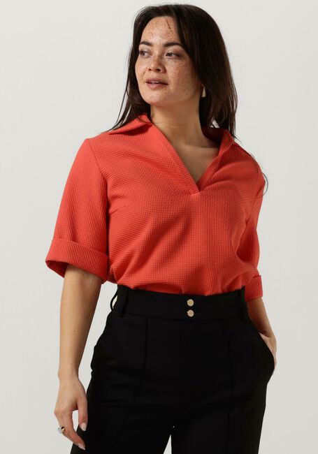 Oranje VANILIA Top WAFEL SHIRT - large