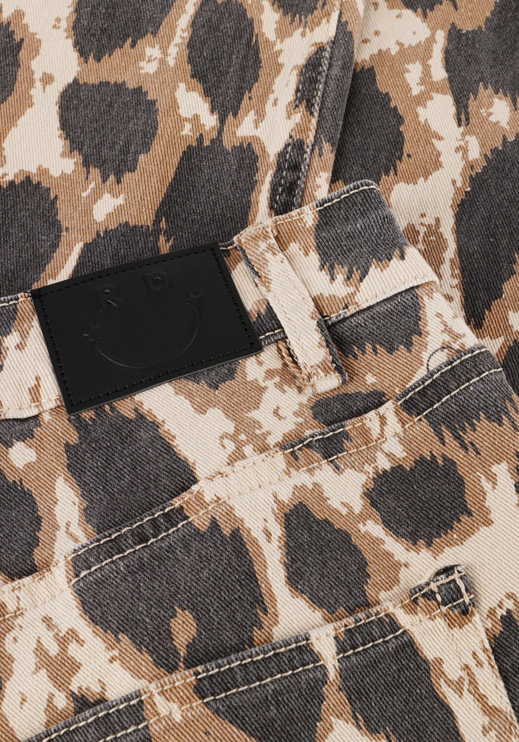 Bruine REFINED DEPARTMENT Wijde broek SUNNY - large