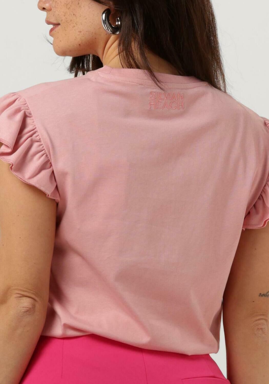 SILVIAN HEACH Dames Tops & T-shirts Gpp24464ts Roze