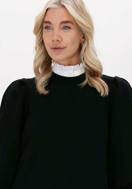 Zwarte MINUS Mini jurk MIKA 3/4 SLEEVE SWEAT DRESS - large