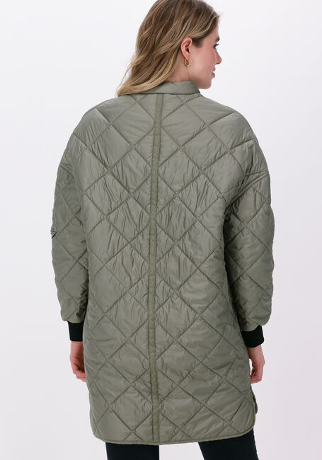 Groene BEAUMONT Gewatteerde jas OVERSIZED BOMBERCOAT - large