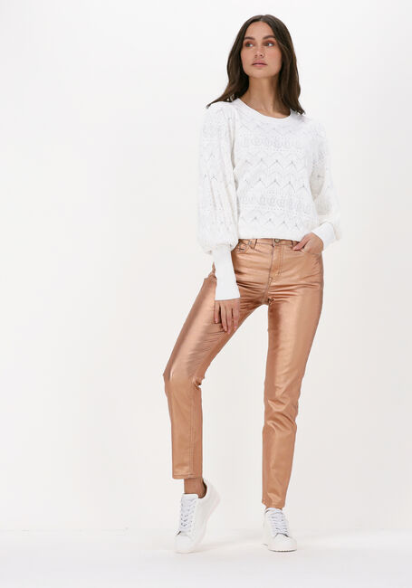 Gebroken wit SUMMUM Trui BALLOON SLEEVE SWEATER POINTEL Gebroken wit SUMMUM Trui BALLOON SLEEVE SWEATER POINTEL - large