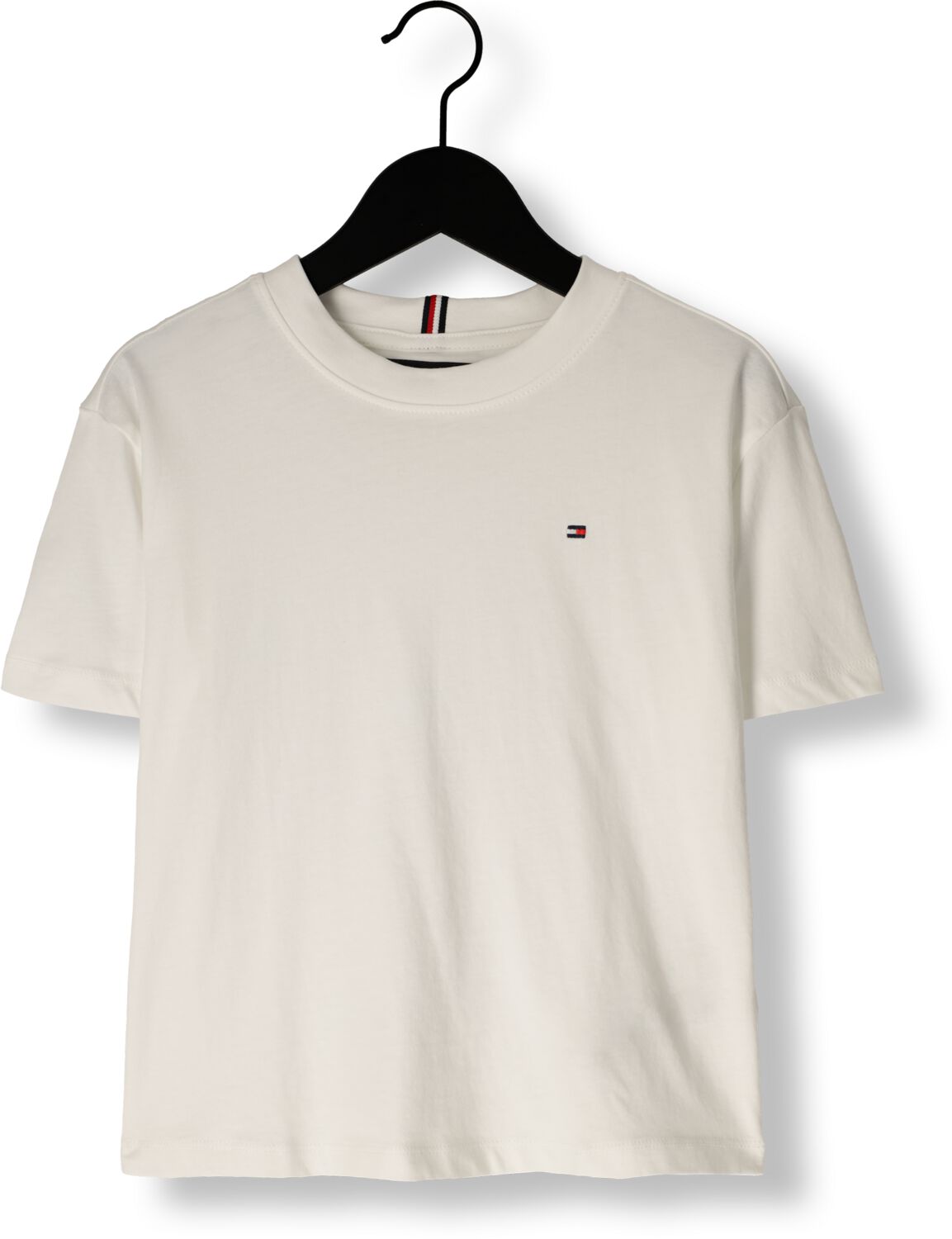 TOMMY HILFIGER Jongens Polo's & T-shirts Essential Archive Fit Tee Ss Wit
