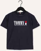 Blauwe TOMMY HILFIGER T-shirt TOMMY GRAPHIC TEE S/S Blauwe TOMMY HILFIGER T-shirt TOMMY GRAPHIC TEE S/S - medium