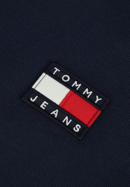 Donkerblauwe TOMMY JEANS Sweater TJM TOMMY BADGE HOODIE - large