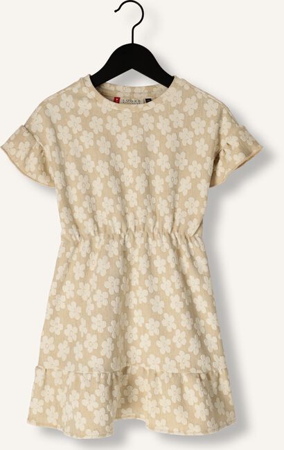 Beige LOOXS Little Mini jurk 2511-7807 Beige LOOXS Little Mini jurk 2511-7807 - large